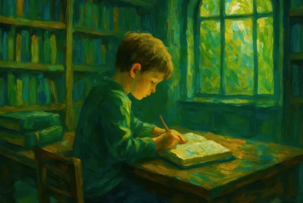 Commentary on the inner child in modern literature.