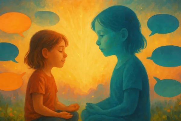 Changing the program of how we think and listen to ourselves in inner child work.