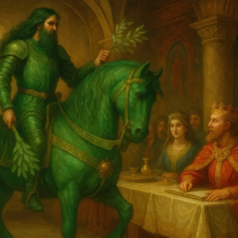 The Green Knight archetypal interpretation.