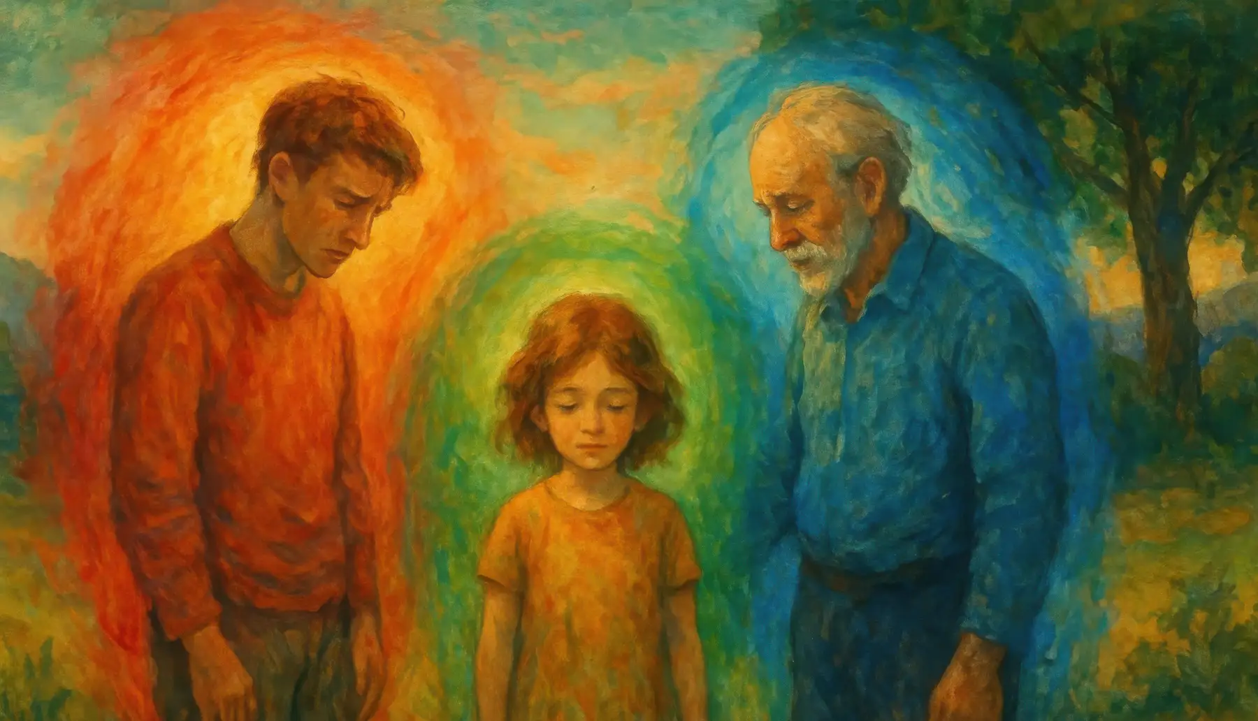 Mother wound, father wound in inner child work.