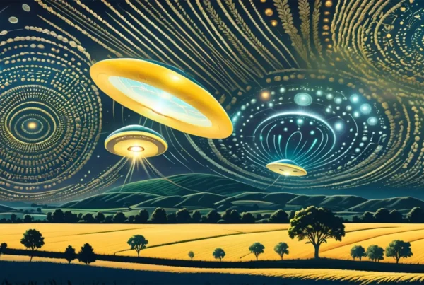 UFO Archetype, Psychological interpretation of crop circles.