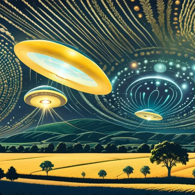 UFO Archetype, Psychological interpretation of crop circles.