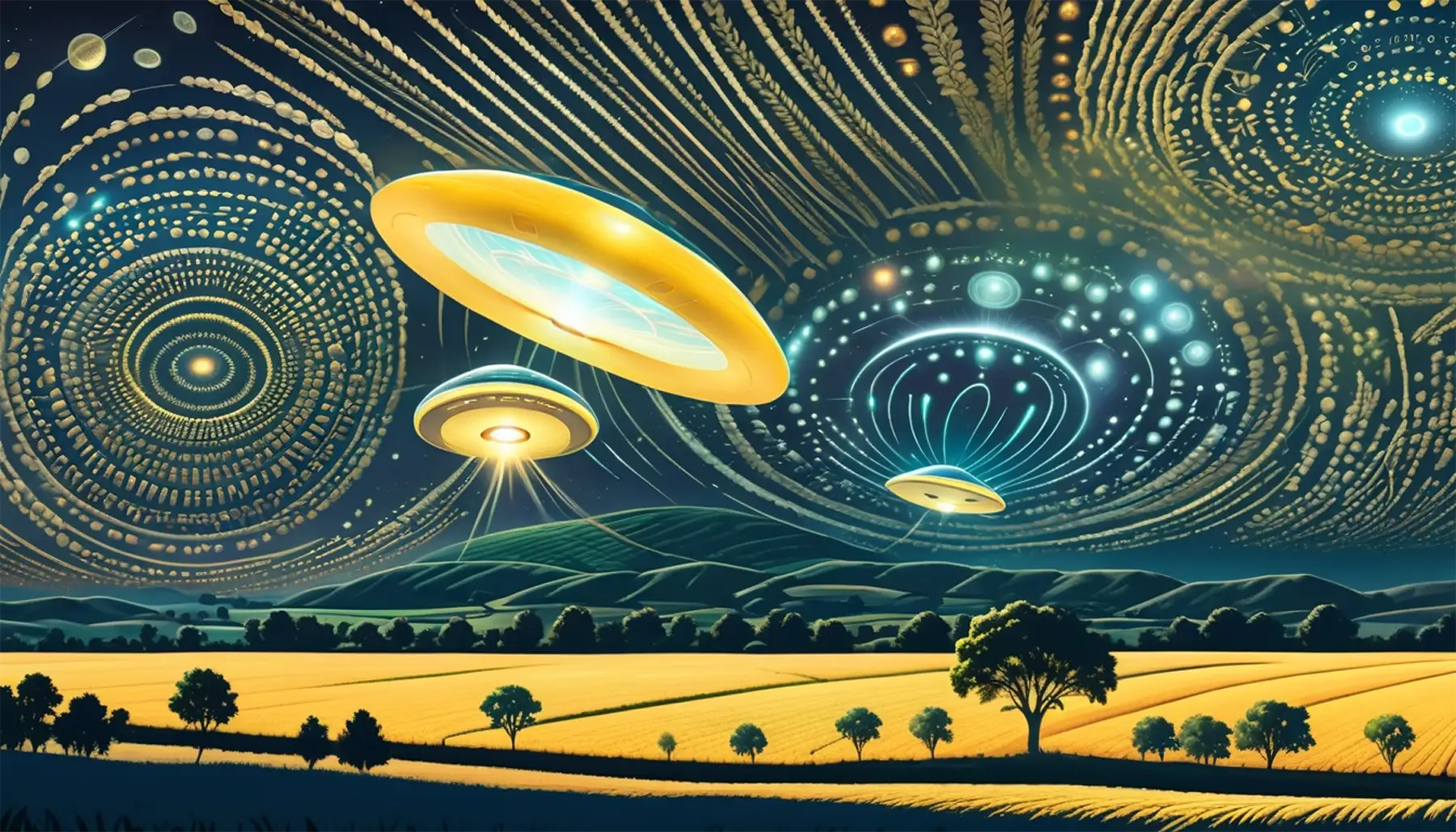 An archetypal meaning of crop-circles