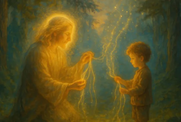 Cleaning energies with your inner child.