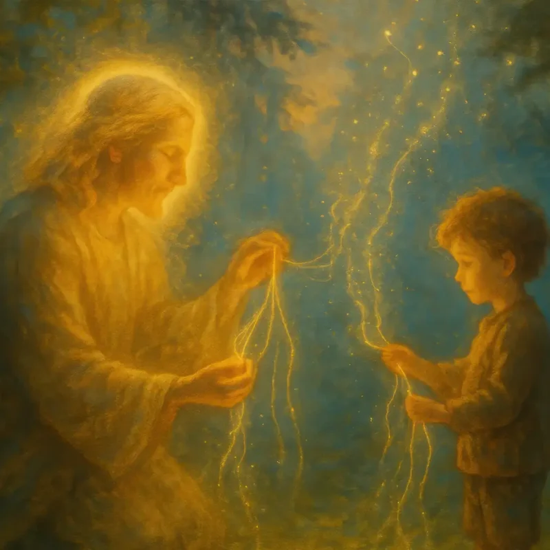 Cleaning energies with your inner child.