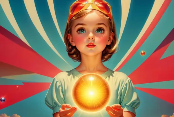 Cleaning energies with your inner child.