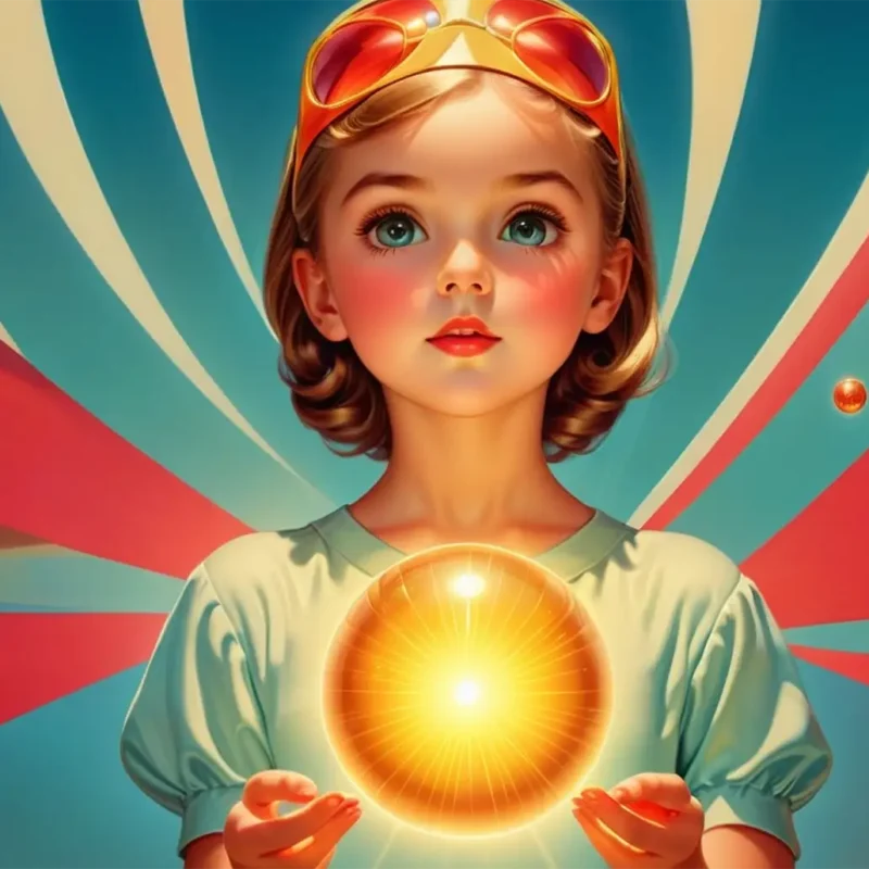 Cleaning energies with your inner child.