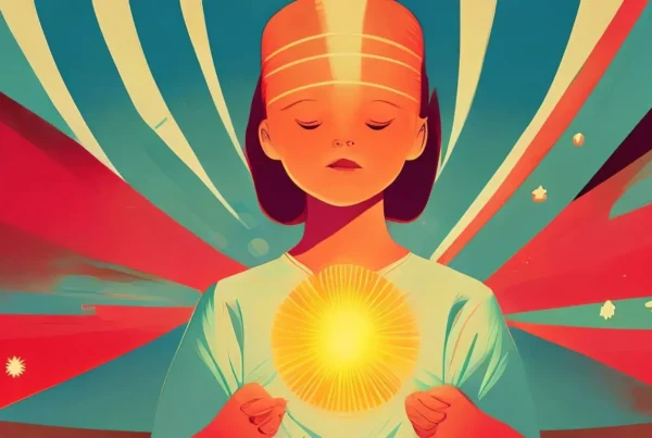 Cleaning energies with your inner child.