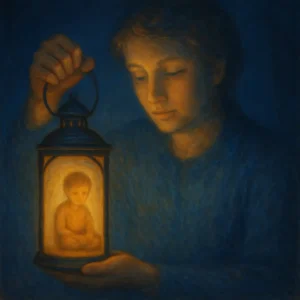 Symbol of inner-sensing and illumination